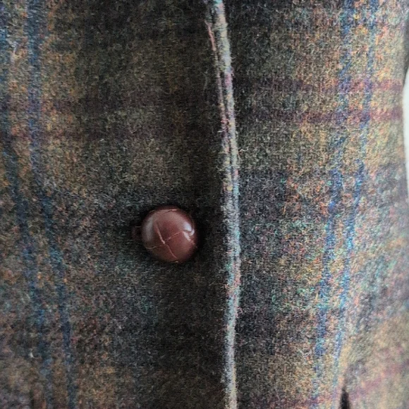 Ralph Lauren Brown Blazer Wool Blend Structured - Picture 2 of 14